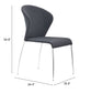 Oulu Dining Chair Graphite