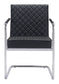 Quilt Dining Chair Black