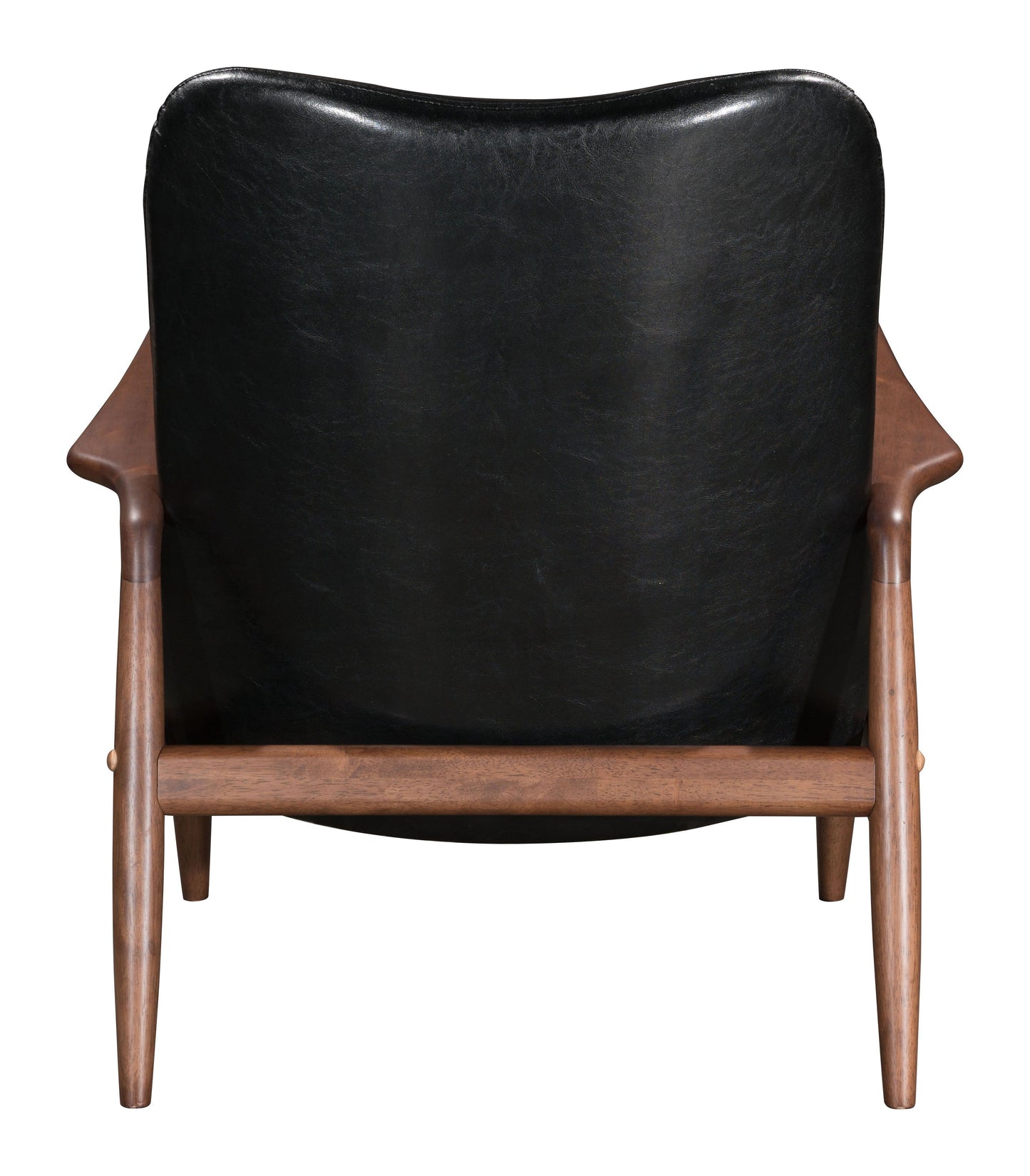 Bully Lounge Chair & Ottoman Black