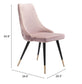 Piccolo Dining Chair Pink