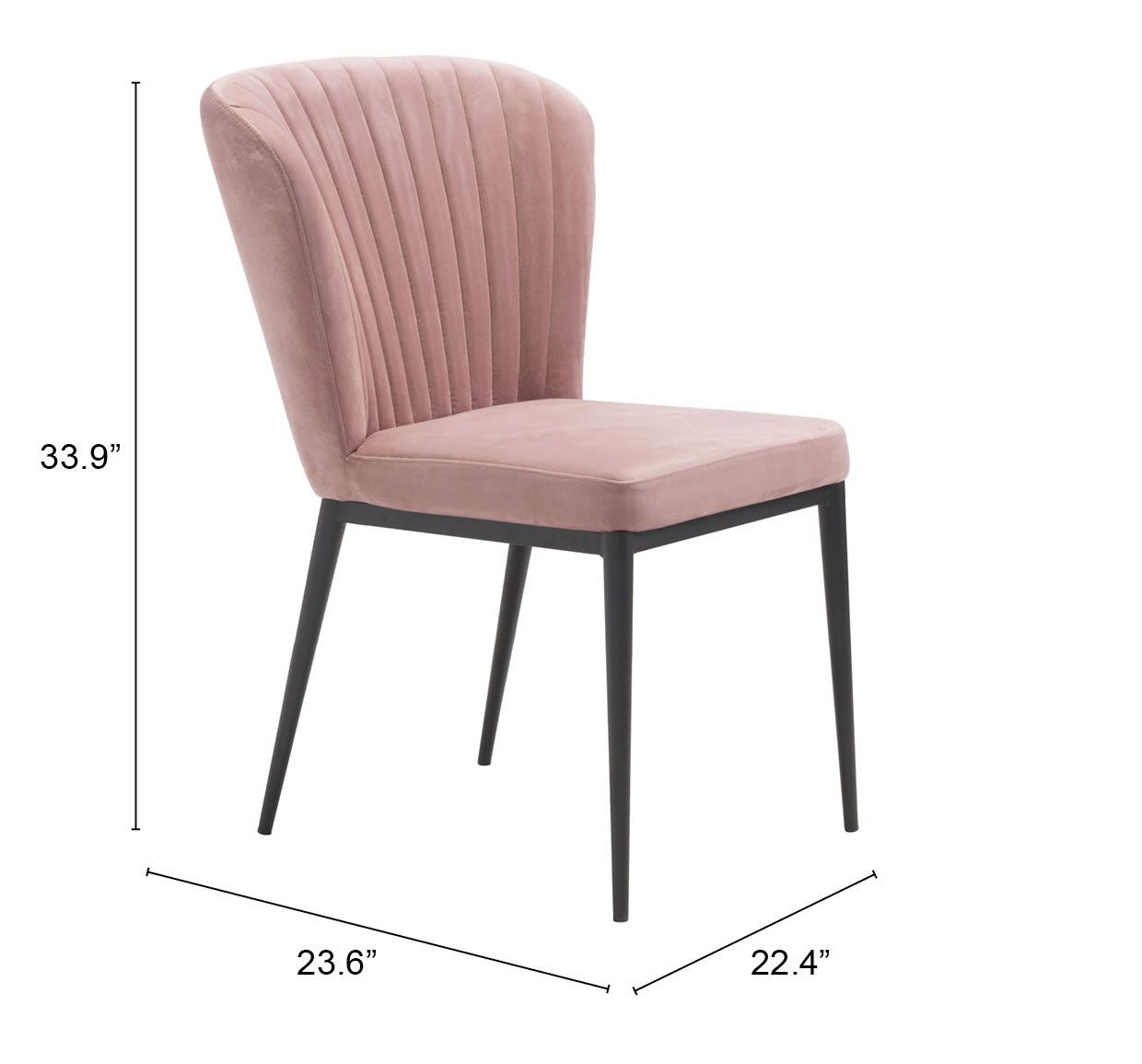 Tolivere Dining Chair Pink
