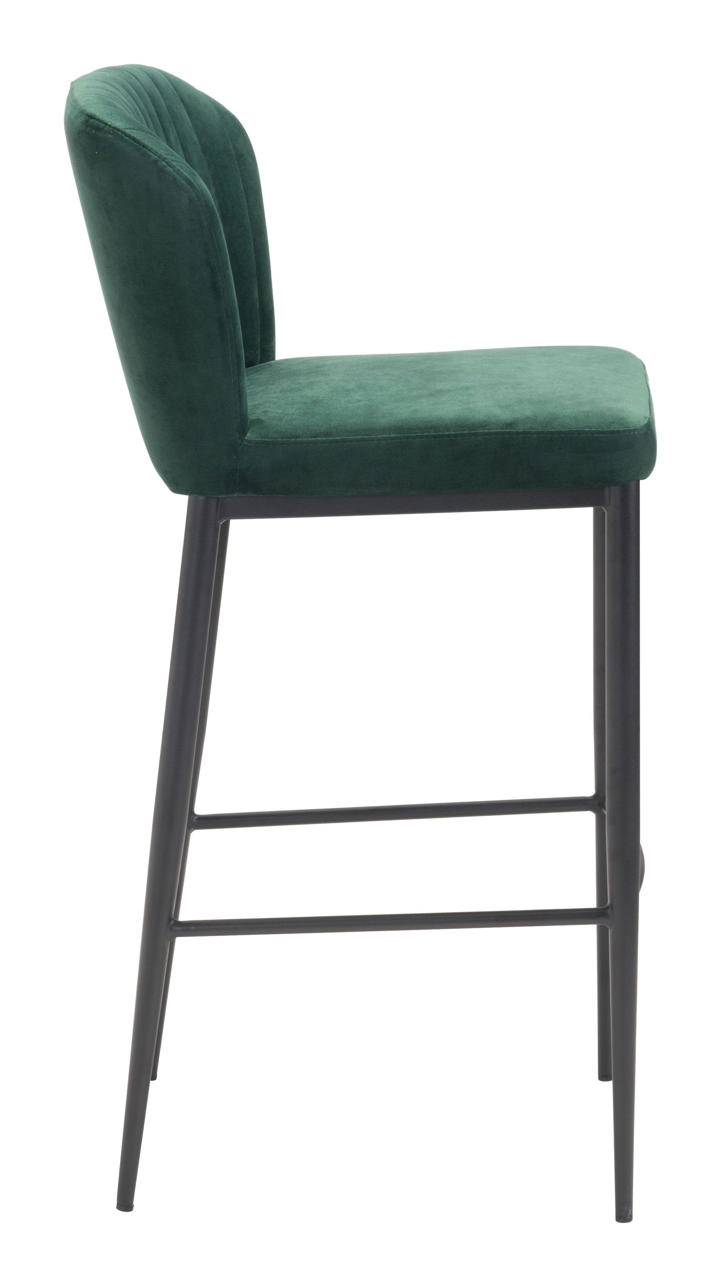 Tolivere Bar Chair Green