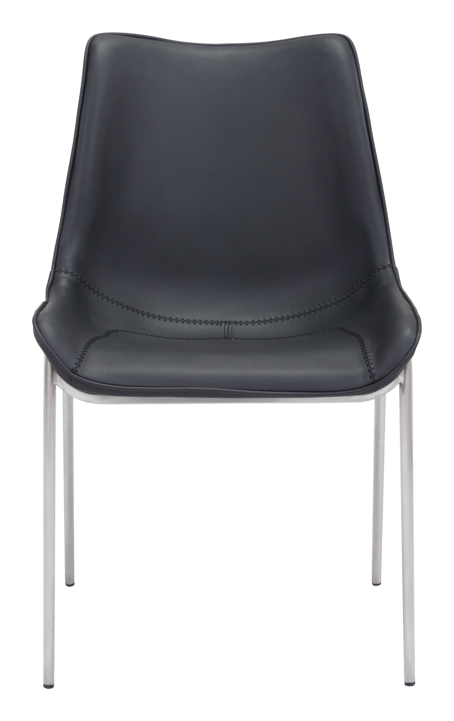 Magnus Dining Chair Black & Silver