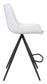 Aki Counter Chair White & Black