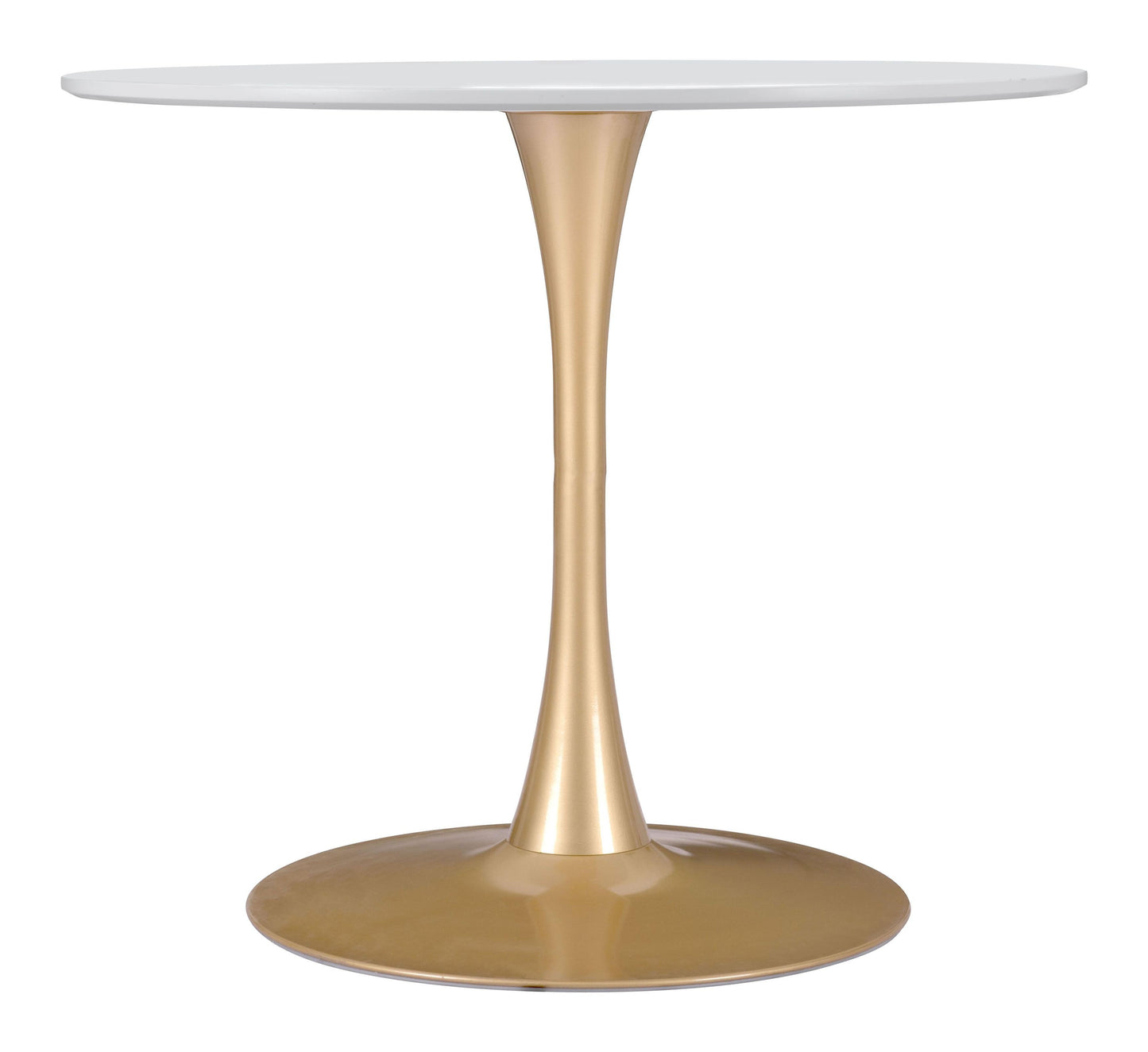Opus Dining Table White & Gold