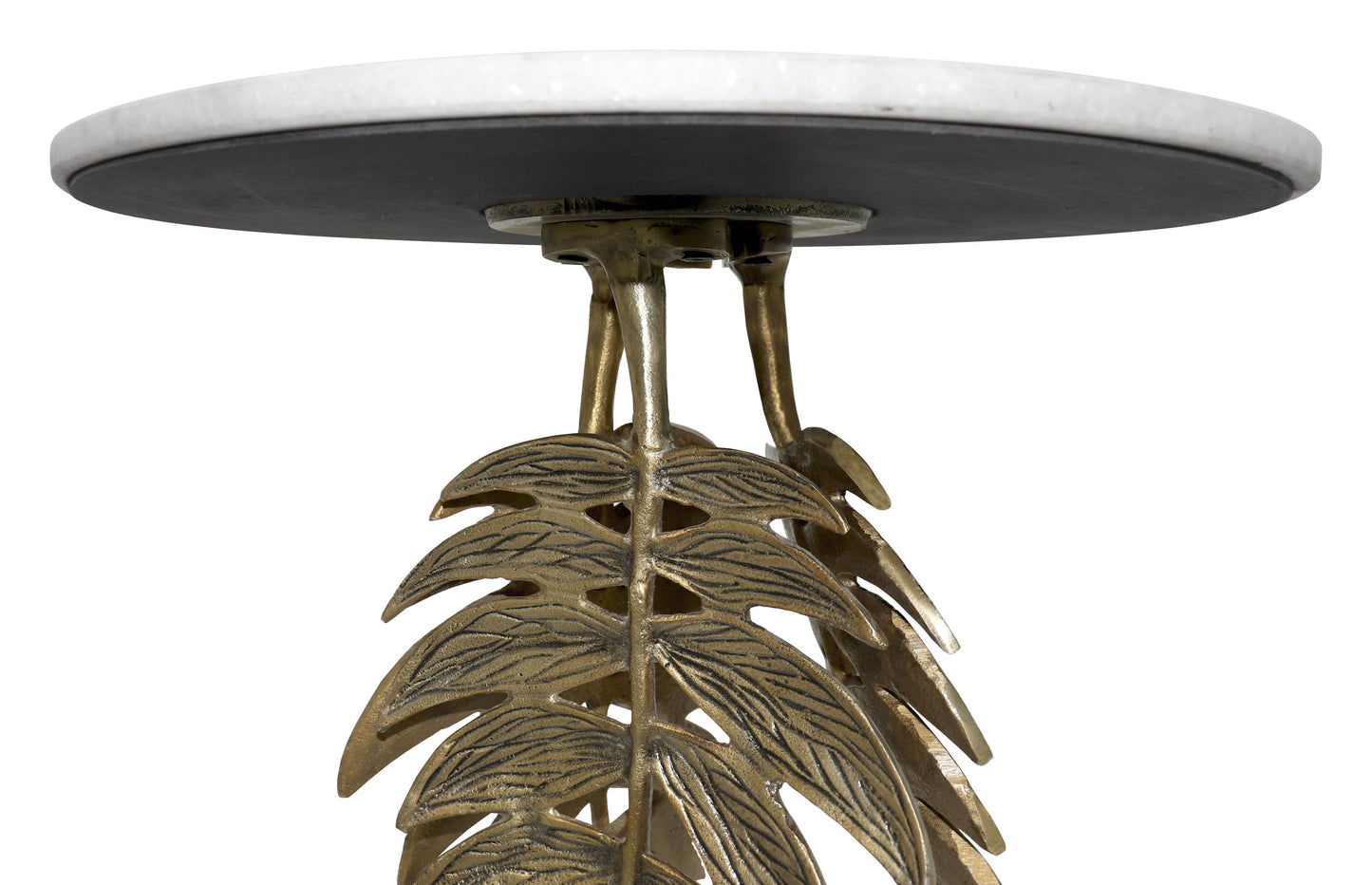 Neruda Marble Side Table Gold
