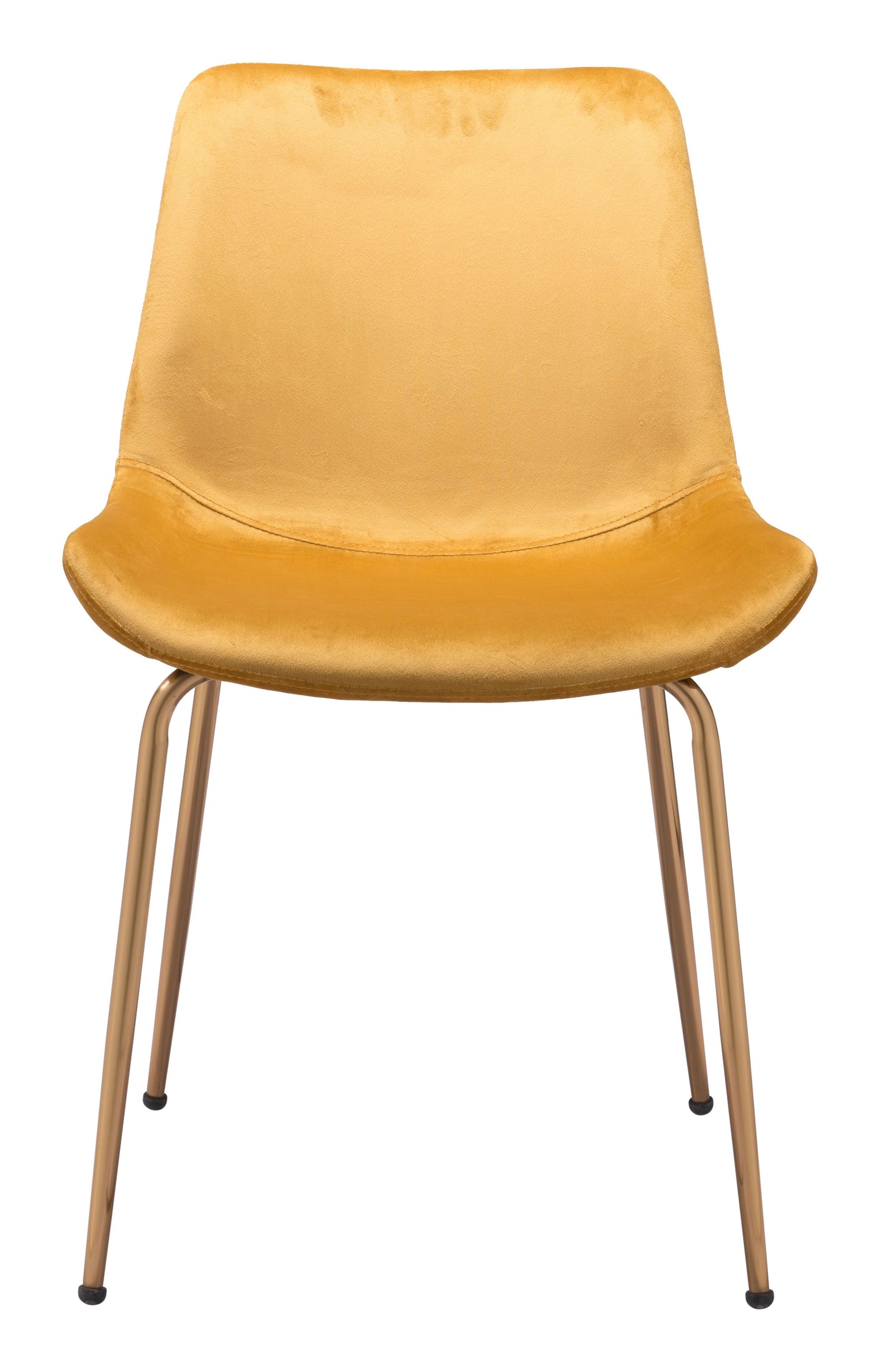 Tony Dining Chair Yellow & Gold