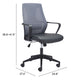 Skyrise Office Chair Gray & Black