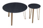 Set of 2 Somme Accent TablesBlack