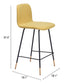 Var Counter Chair Yellow