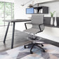 Stacy Drafter Office Chair Gray