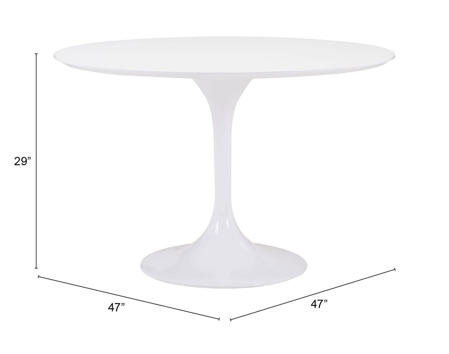 Wilco Dining Table White
