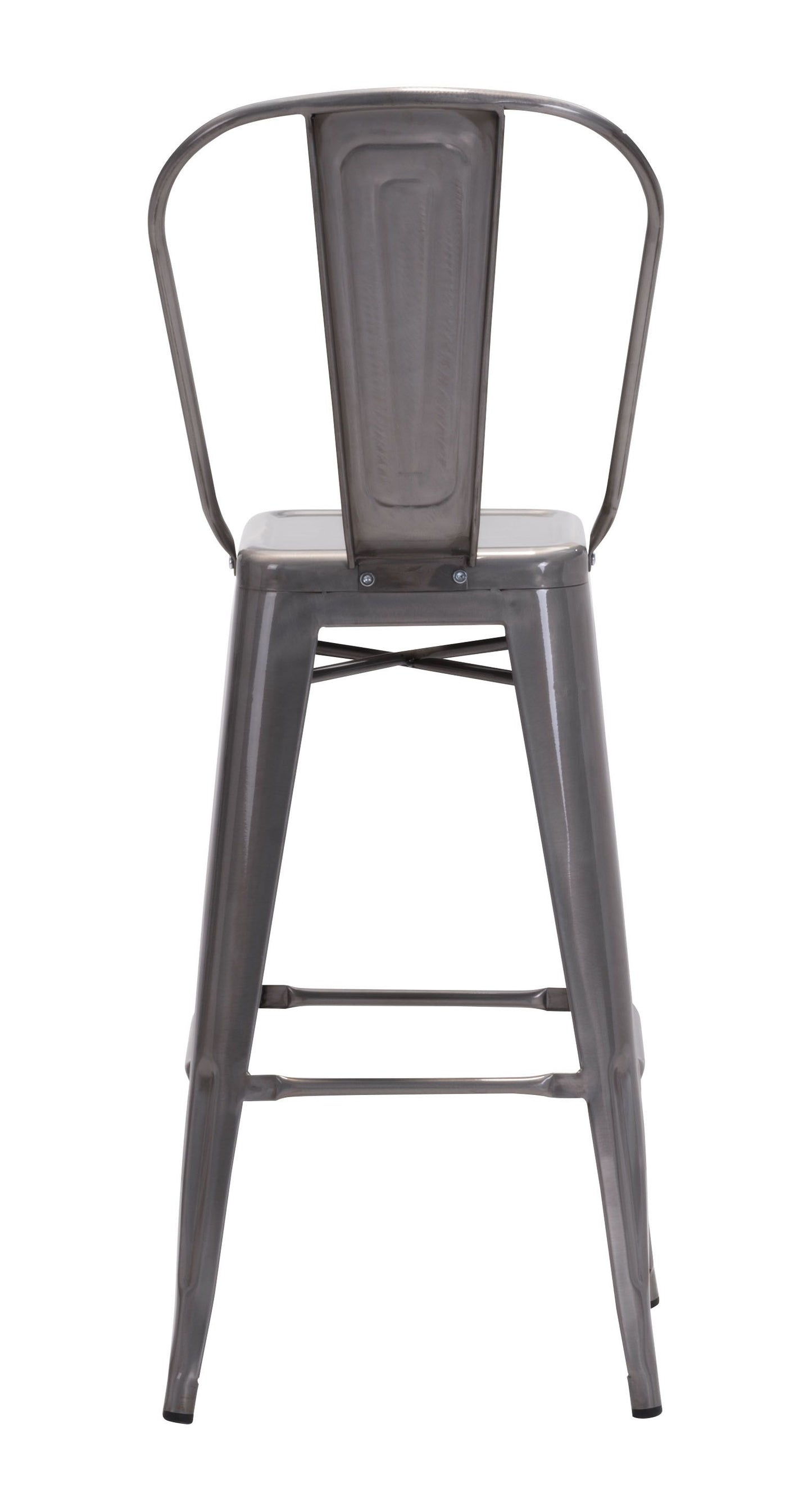 Elio Bar Chair Gunmetal