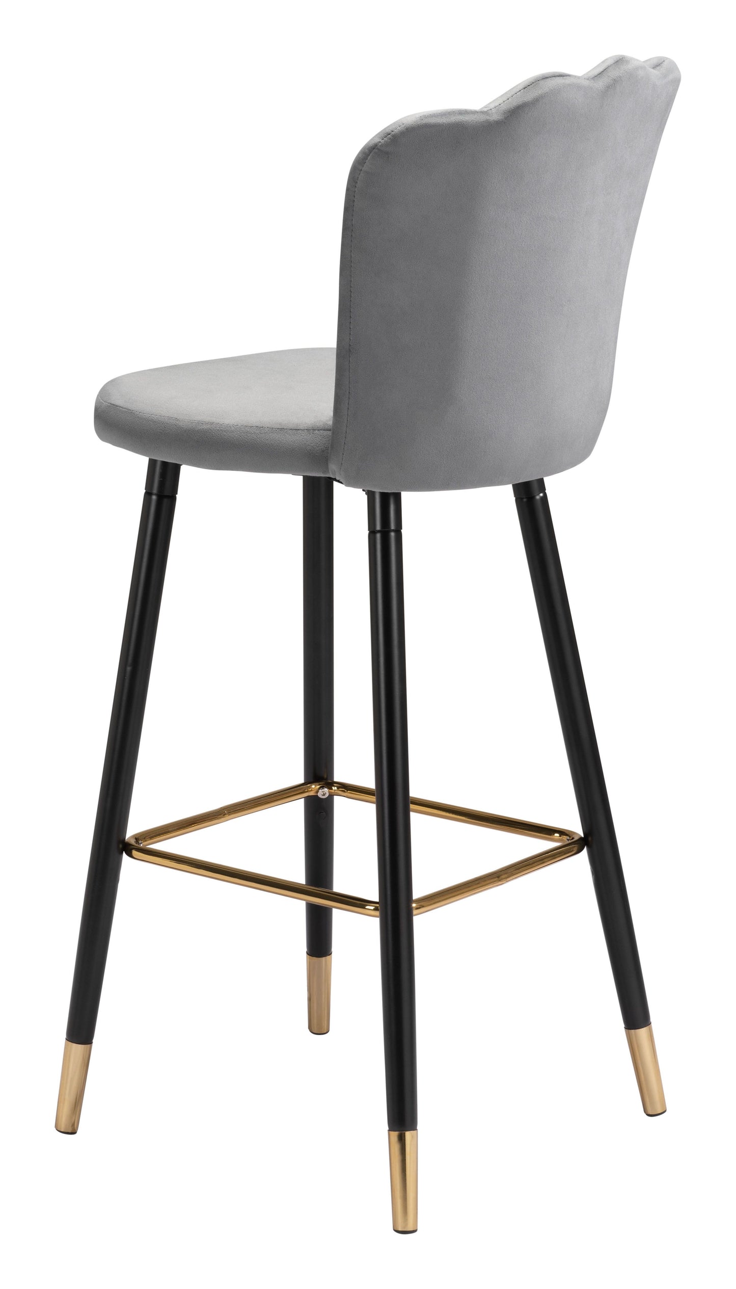 Zinclair Bar Chair Gray
