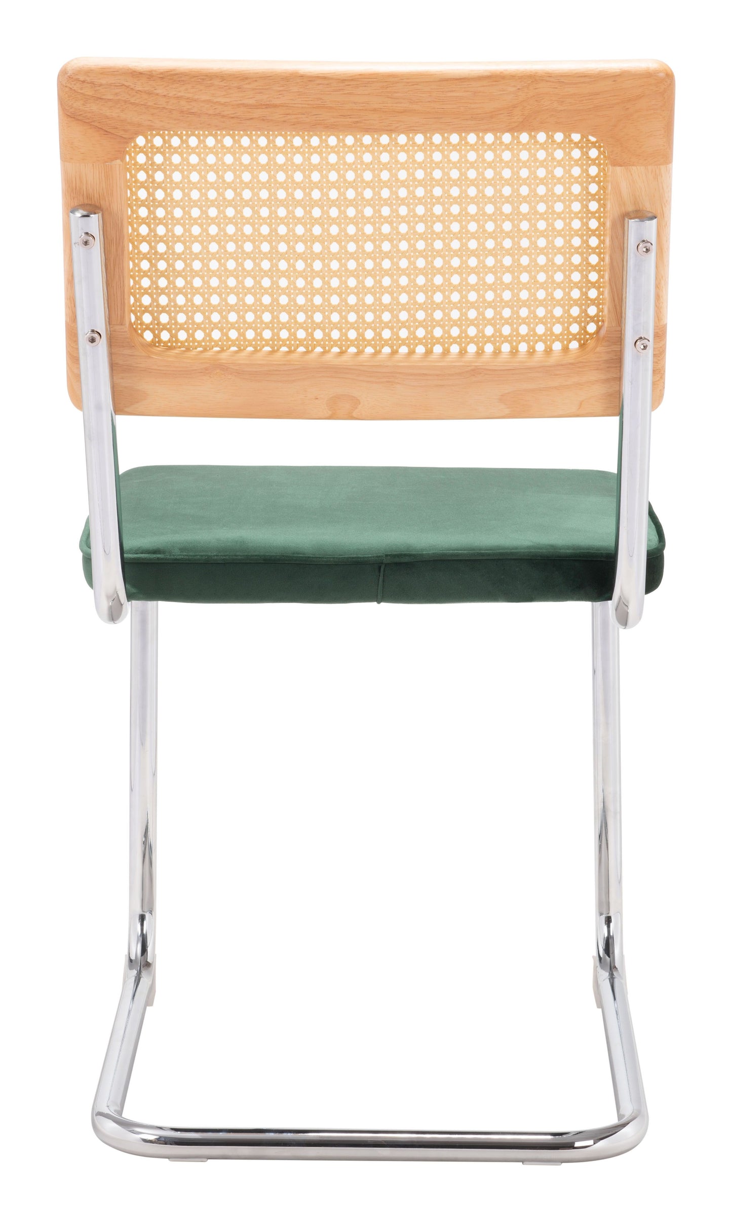 Montrose Dining Chair Green & Natural