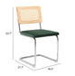 Montrose Dining Chair Green & Natural