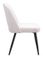 Teddy Dining Chair Ivory