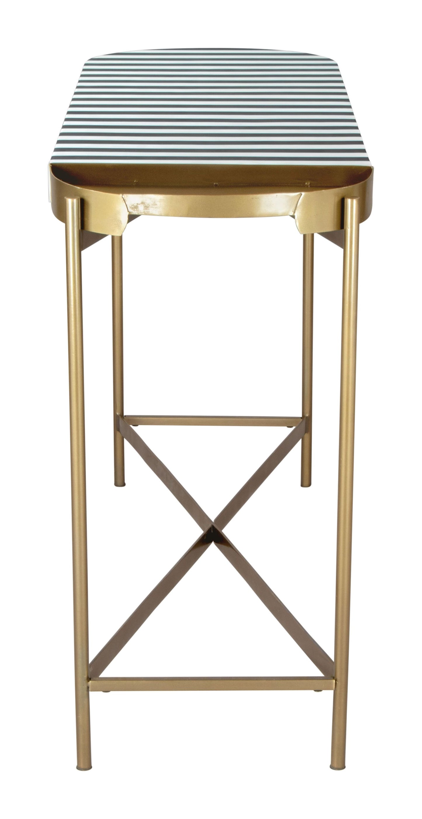 Saber Console Table Gold