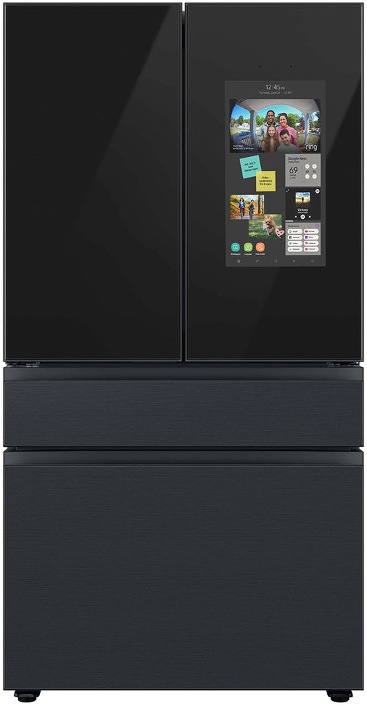 Bespoke 4-Door French Door Refrigerator (29 cu. ft.) with Family Hub Panel