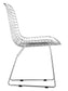 Wire Dining Chair Chrome