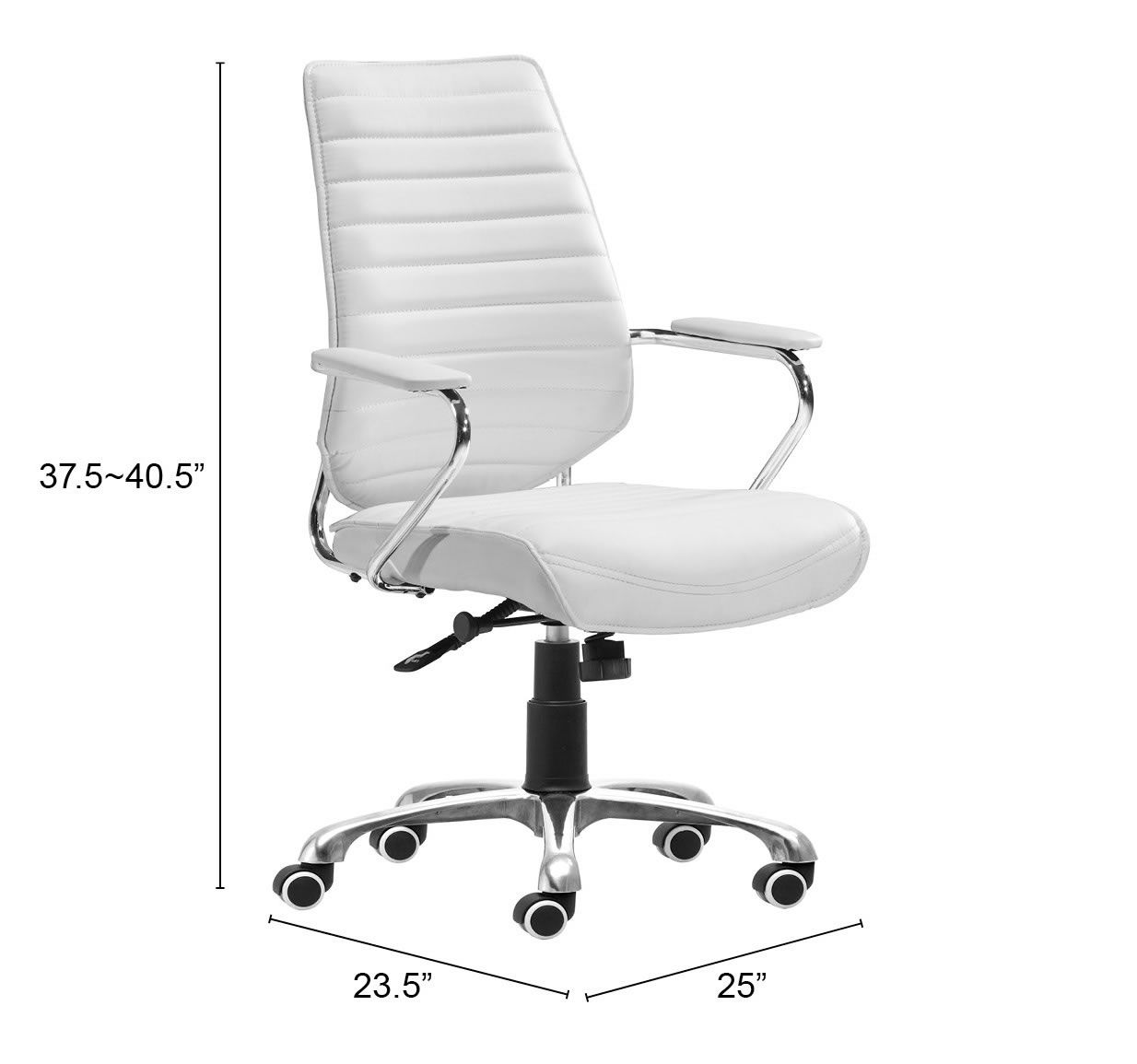 Enterprise Low Back Office Chair White