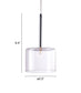 Storm Ceiling Lamp Clear