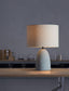 Vigor Table Lamp Beige & Gray