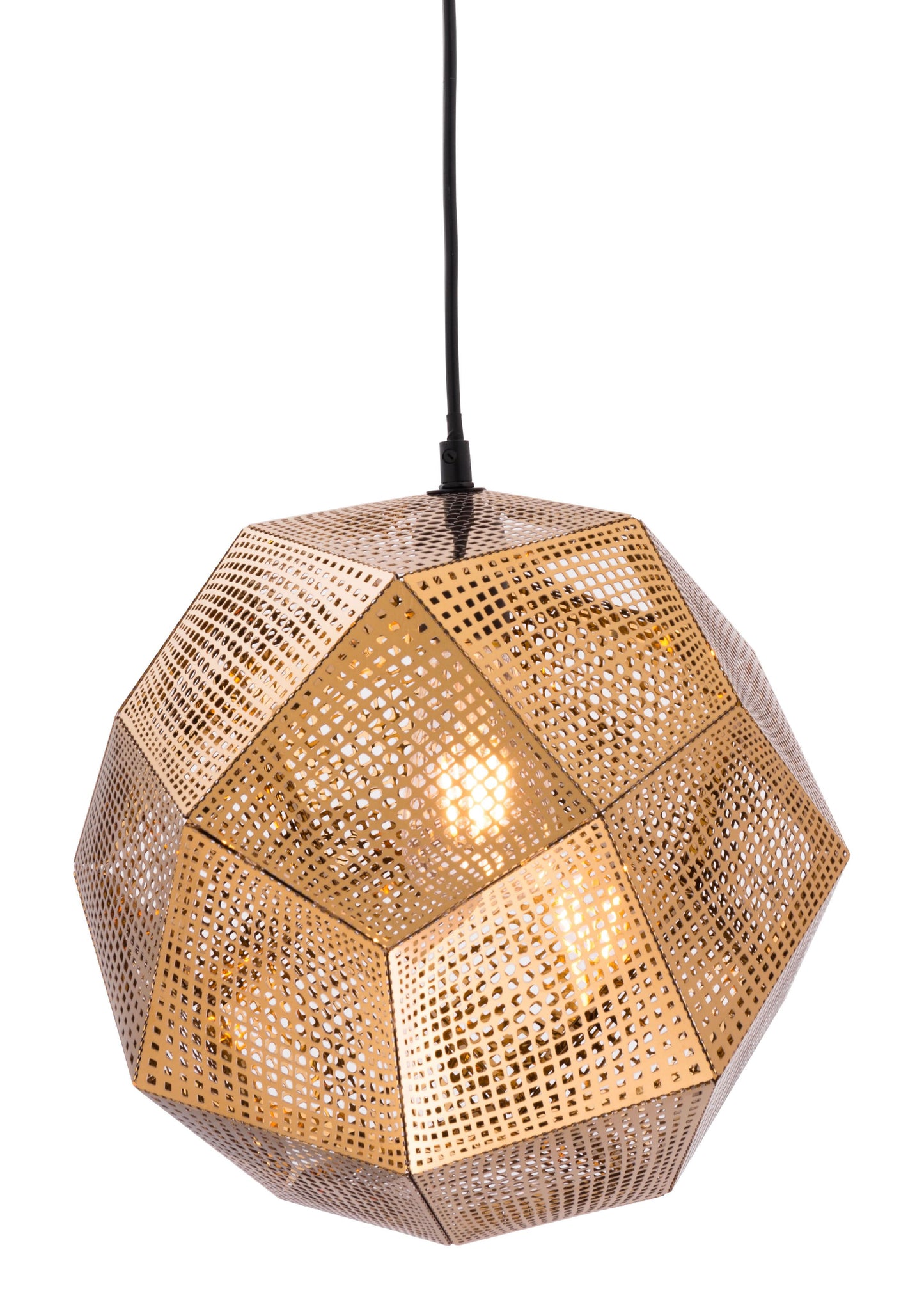 Bald Ceiling Lamp Gold