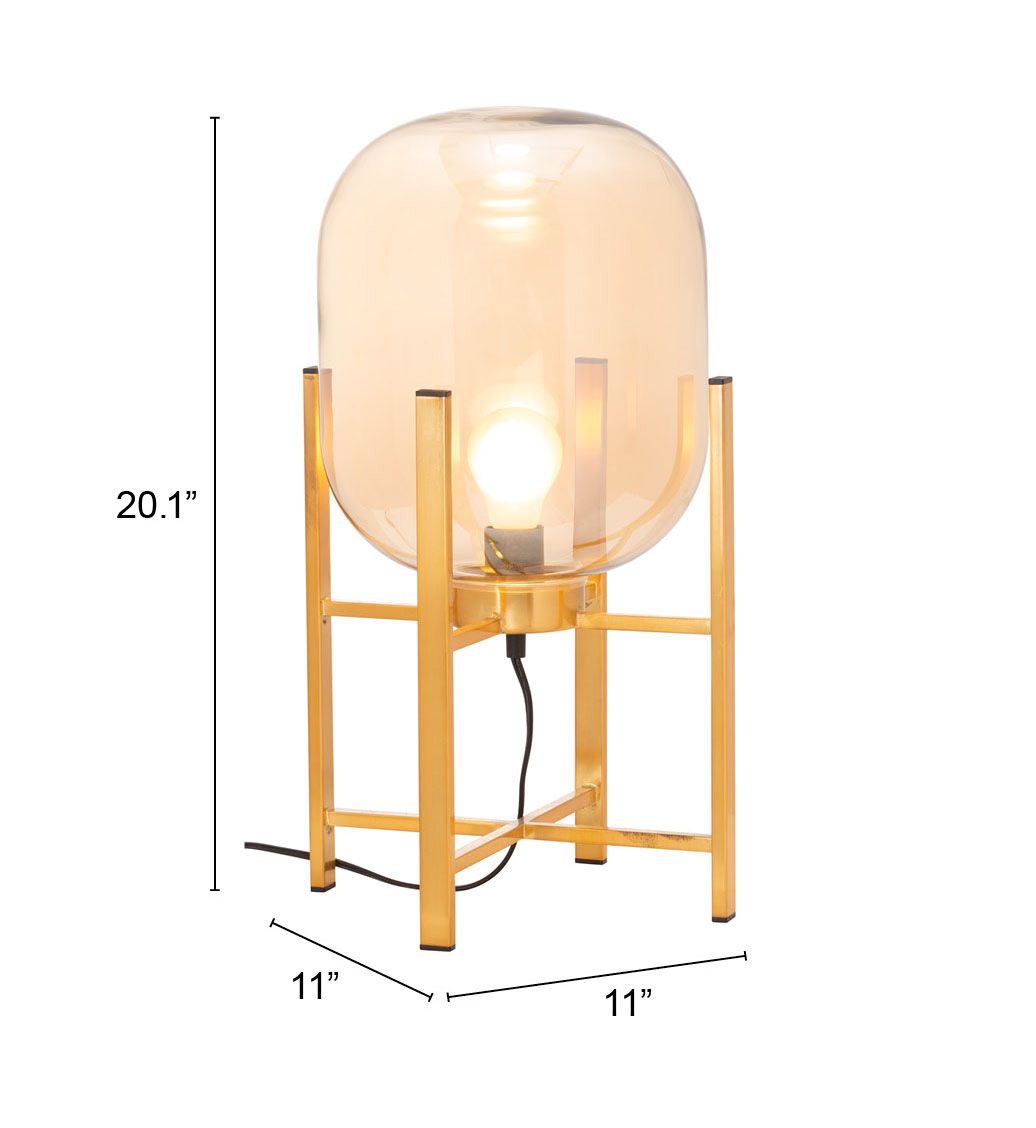 Wonderwall Table Lamp Gold