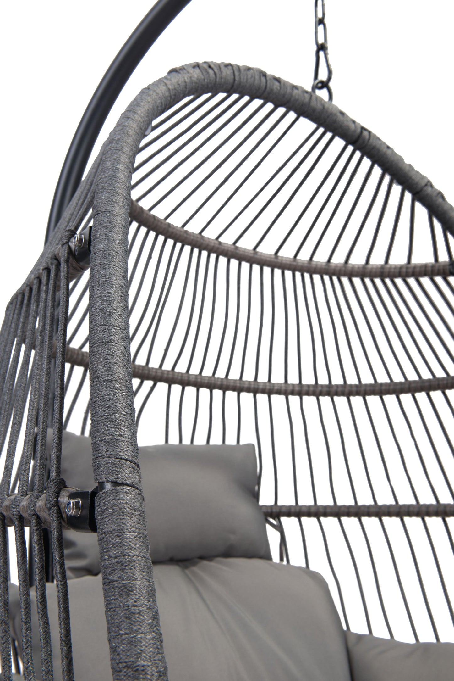 Bilbao Hanging Chair Gray