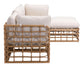 Kapalua Middle Chair Beige & Natural