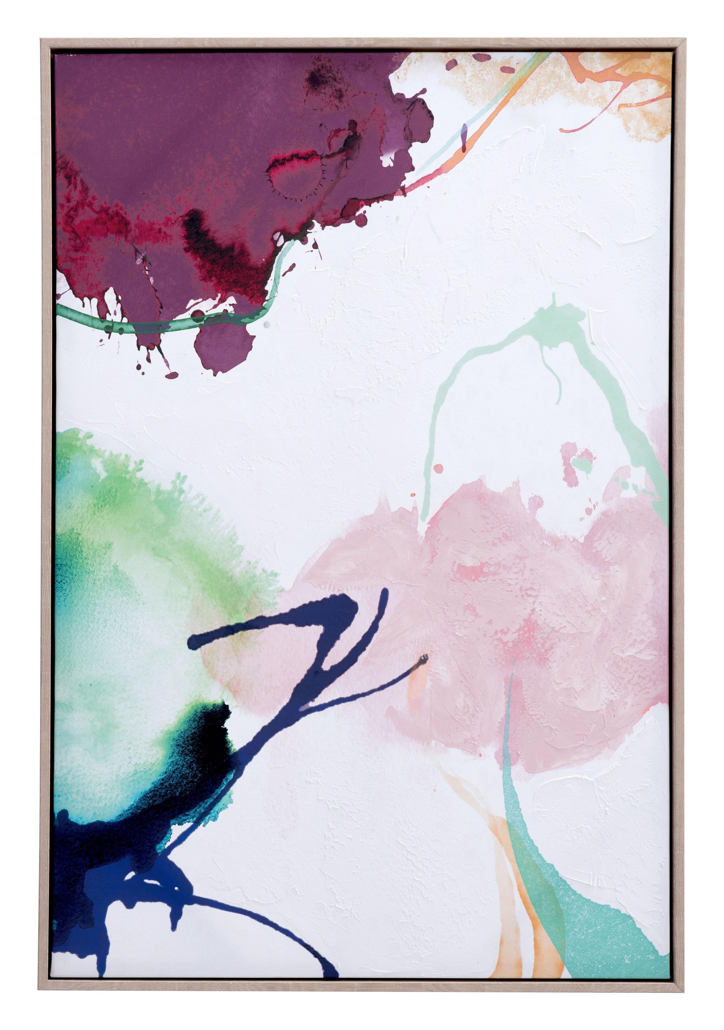 Abstract Party Canvas Multicolor